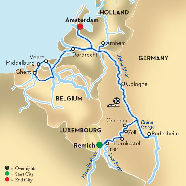Windmills Vineyards and Paris Map